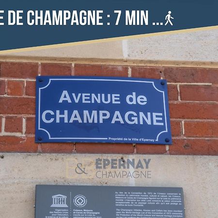 Terrasse 86 - Terrasse & Climatisation - 4-6 Personnes - Bnb Épernay Zewnętrze zdjęcie
