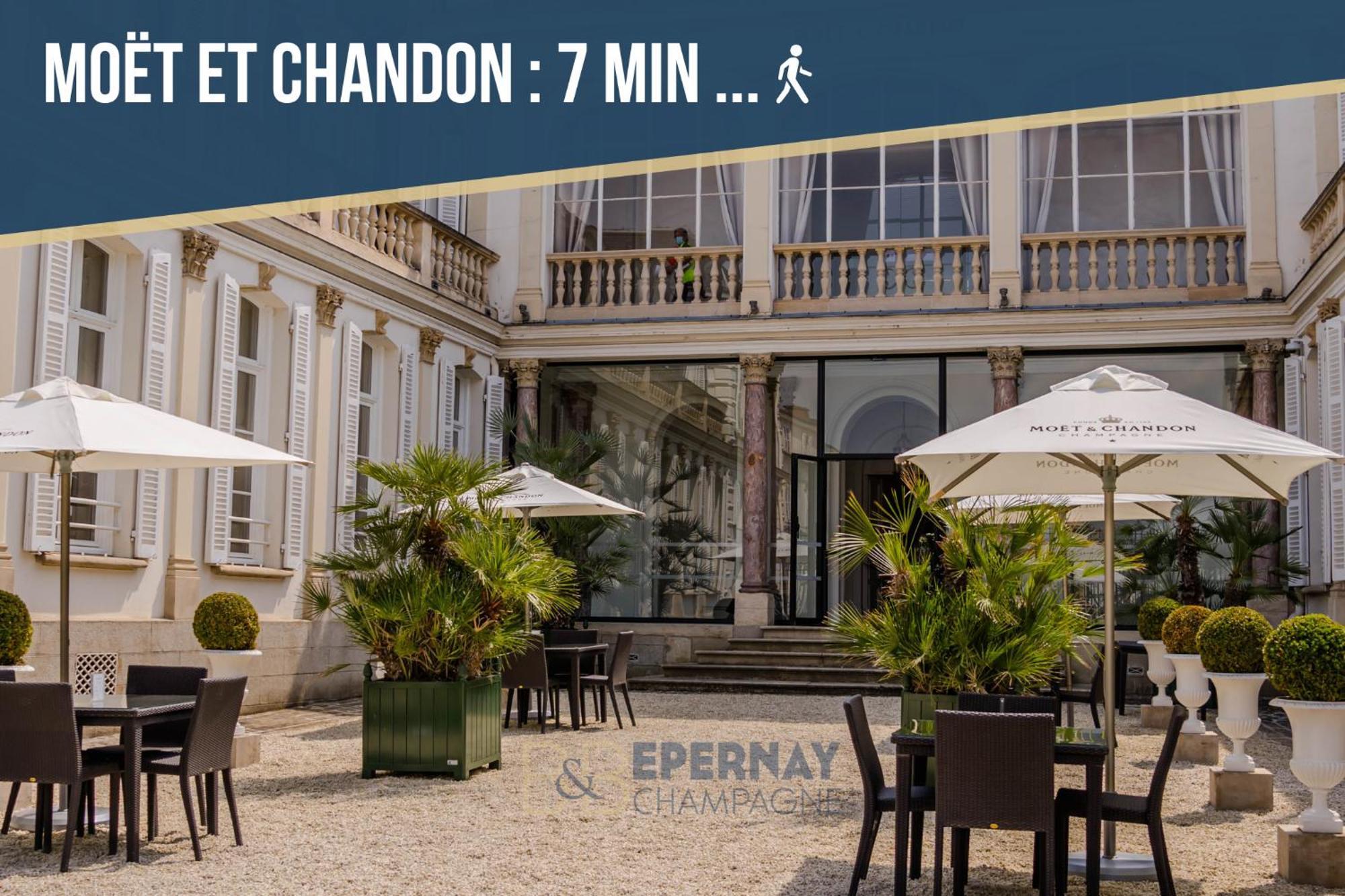 Terrasse 86 - Terrasse & Climatisation - 4-6 Personnes - Bnb Épernay Zewnętrze zdjęcie