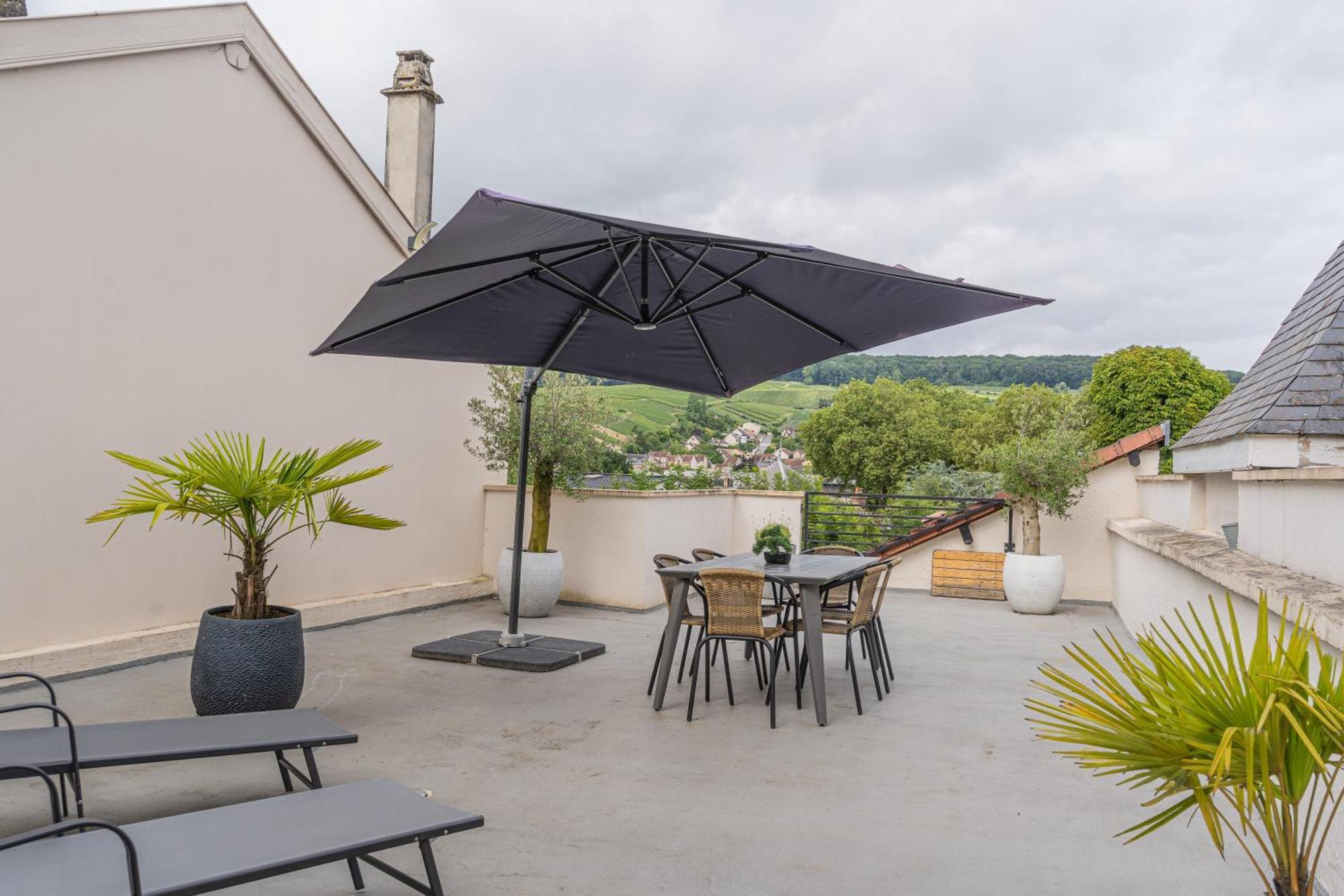Terrasse 86 - Terrasse & Climatisation - 4-6 Personnes - Bnb Épernay Zewnętrze zdjęcie
